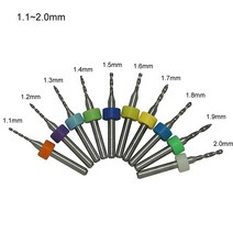 드릴비트 해외카바이드 PCB 드릴 비트 0.1mm-2.0mm 인쇄 회로 기판 미니 CNC 드릴링 비트 PCB 보드용 1, 14 1pcs 1.4mm
