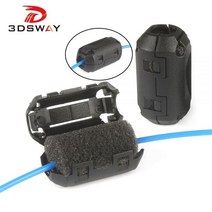 3DSWAY-3D 프린터 부품 PLA ABS TPU PETG 필라멘트 필터 클리너 먼지 제거 정전기 방지 엔더 3 용 파편 노즐, 01 1pcs