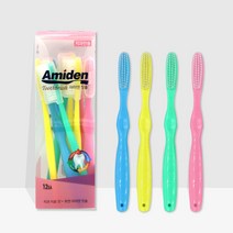 아미덴 대왕칫솔 12개 실속패키지 왕칫솔 긴칫솔 큰칫솔 점보 미세모 치과용 치과 잇몸 부드러운 왕솔 치솔, 대왕칫솔 플러스