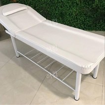 마사지침대 미용 침대 속눈썹 폴딩 접이식 반영구 피부 관리 한의원 평베드 문신, A. 화이트 단품