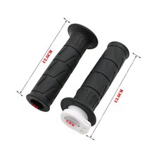 가와사키 바이크 오토바이 Z750 Z800 Z1000 ZX-6R ZX-10R ZX-14R 7/8 인치 22mm 핸들 그립 자동차 고무 젤 슬리브, 1개