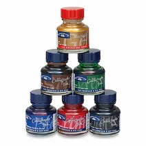 일본만년필 캘리그라피잉크 30ml 색상선택, 단품, 색상:222 DarkBlue