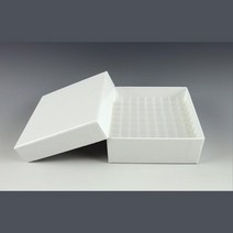 과학 교구 보관용 냉동바이알 랙 (종이+PP) 실험키트 수업완구 학교