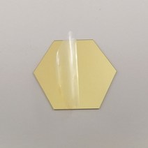 붙이는 안깨지는 거울 아치 팔각 아기 안전 거울 5 개대 diy 작은 라운드 포인트 아크릴 효과 스티커 벽 스티커 표면 벽 스티커 홈 장식 2 색, 금 육각형, 폭 12cm
