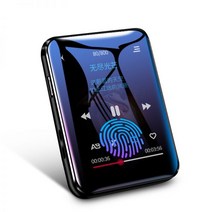 터치 스크린 블루투스 MP4 플레이어 8GB 음악 FM 라디오 전자책, 파란_메모리 없음