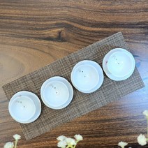 핑크 연 전통찻잔 다기잔 녹차잔 1인용 다식접시, 잔