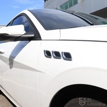 JS automotive 차량 에어플로우 사이드가니쉬 본닛 덕트 에어로파츠 통풍구 몰딩 간편부착 카악세사리 용품