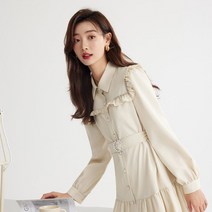 아일렛원피스 실크 지지미 원피스 냉장고 키작녀