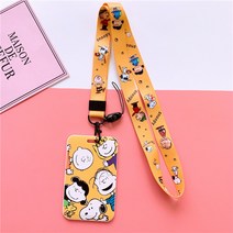 범쓰컴퍼니 캐릭터 학생증 이름표 명찰 케이스 사원증 릴홀더 목걸이 카드수납 네임카드, 찰리