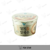 청정원 멸치 쌀국수, 12개, 92g