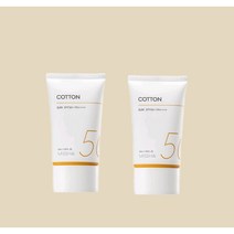미샤 올 어라운드 세이프 블록 코튼선크림 2개, 50ml + 50ml