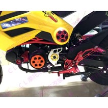 MSX125 MSX125SF CNC 체인 커버 기어가드, 블루, 1개