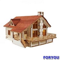ForU211 목재 입체퍼즐 영공방 전원주택 퍼즐 퍼즐만들기 나무퍼즐 나무모형, 상세페이지 참조, 상세페이지 참조