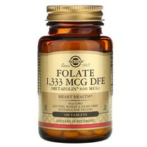 Solgar 솔가 메틸엽산 100정 400mcg/800mcg