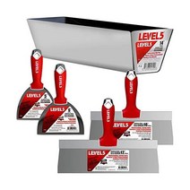 LEVEL5 스텐 퍼티 나이프 헤라 스크래퍼 키트 세트 Handles Pro Grade 5 600