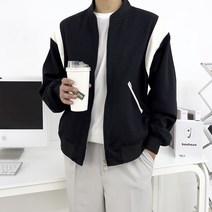 바시티 자켓 스타디움 투웨이 집업 남자 아우터