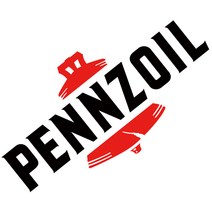 PENNZOIL 펜조오일 차량용 데칼 튜닝 스티커, 1개, 옐로우(대)