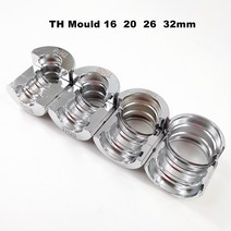 유압 펀칭기 천공기 압착기 TH CW1632 파이프 클램프 몰드 압착 도구 조 16mm 20mm 26mm 32mm 4 개, 4개