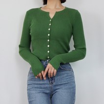 온나125 / 온나125 간절기 베이직 골지니트 가디건