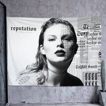 Taylor Swift 장식 천 매달려 천 배경 천 기숙사 침실 배경 벽 천, TAY04