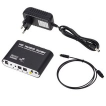 (에서 선박 us) 디지털 5.1 오디오 디코더 돌비 Dts/Ac-3 광 5.1 채널 RCA 아날로그 변환기 사운드 오디오, EUplug
