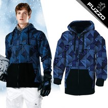 푸조 보드/스키복 톨후드집업 (FZ816-1) 블루_쿠