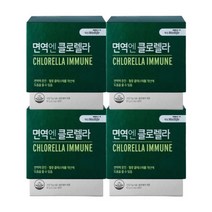 대상 대상웰라이프 면역엔 클로렐라 엽록소 면역력 30포 x 4개 (2개월분), 대상 웰라이프 면역엔 클로렐라 30포 x 4개