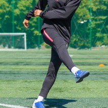 19112_나인티플러스 롱팬츠 블랙네온핑크