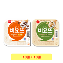 서울우유 비요뜨 초코링 138g + 더 그래놀라 136g, 10개+10개