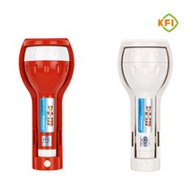 대형 휴대용 비상조명등 비상용 손전등 소방 후레쉬 KFI 검정품 60분용 리튬배터리, 화이트s119