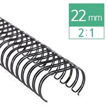 카피어랜드 2대1 와이어링 22mm 60개입, 1개
