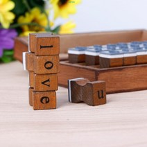 영어 알파벳 대문자 만녕 도장 레터링 이니셜 스탬프 다이어리 꾸미기 편지 노트, 영어 대문자