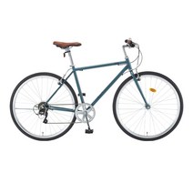 (완조립) 2022 스마트 700C 셔플 21단 하이브리드 자전거, 440, 블랙