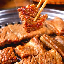 [국내산 돼지 왕갈비] 양념 돼지 왕구이 5대 2KG