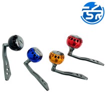 튜닝용 베이트릴 파워핸들 알루미늄 노브 지깅낚시, 로즈골드(35mm)