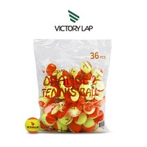 빅토리랩 테니스볼 오렌지2 주니어 트레이닝볼 36EA 테니스 공, 테니스공_SOOR0023003