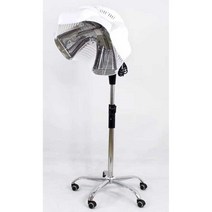 헤어 열처리기 에어롤 펌기계 미용실 스탠드 셋팅기계, 고급형 화이트