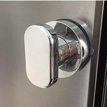 YUM 강력한 흡착 컵 유리 거울 문 손잡이 냉장고 서랍 욕실 흡착 컵 벽 팔걸이 욕조 샤워 핸들 주방 서랍 캐비닛 손잡이 흡착 컵, 은