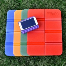 OMT 접이식 휴대용 방수 미니 방석 매트 캠핑 등산 낚시 OCP-WWAGO, 블루