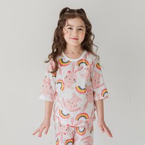 키키스토리 [키키스토리] 큐티래빗 7부 자가드 실내복