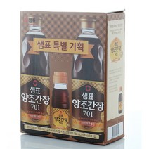샘표 양조간장 701 860ml 2개 + 양조간장 501 150ml 1개, 1세트