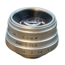 외국친구 E35mm 1.6 매크로렌즈 DSLR 집사렌즈 방수 인물사진 애완동물사진 수동, 실버 25mm F1.8, 패키지 A, 소니 E 마운트