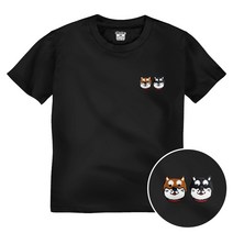 옥스타 키즈 시바 프렌즈 자수 반팔티 아동복 여아 남아