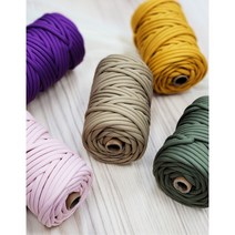 6.5mm 40yard 530g 무광 굵은 폴리에스터 우동끈 로프 우동실, No.4, 1개