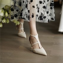 신스엔스 여성 로마 하이힐 7cm