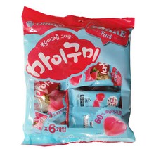 오리온 마이구미 복숭아맛 젤리 6번들 259.2g, 8개