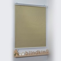 도담블라인드 크리스탈 무지 롤스크린 브라운 가로 140 cm