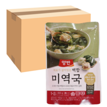 맛있는 동원 양반 백합 미역국 460g 4개