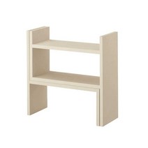 식탁위선반 빈티지 우드 나무 선반 미니 화장품 2단, 우드-100cm 패키지