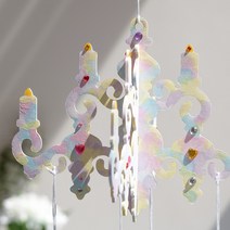 율아트 폼보드 샹들리에 만들기 집순이 취미 모빌 DIY 세트